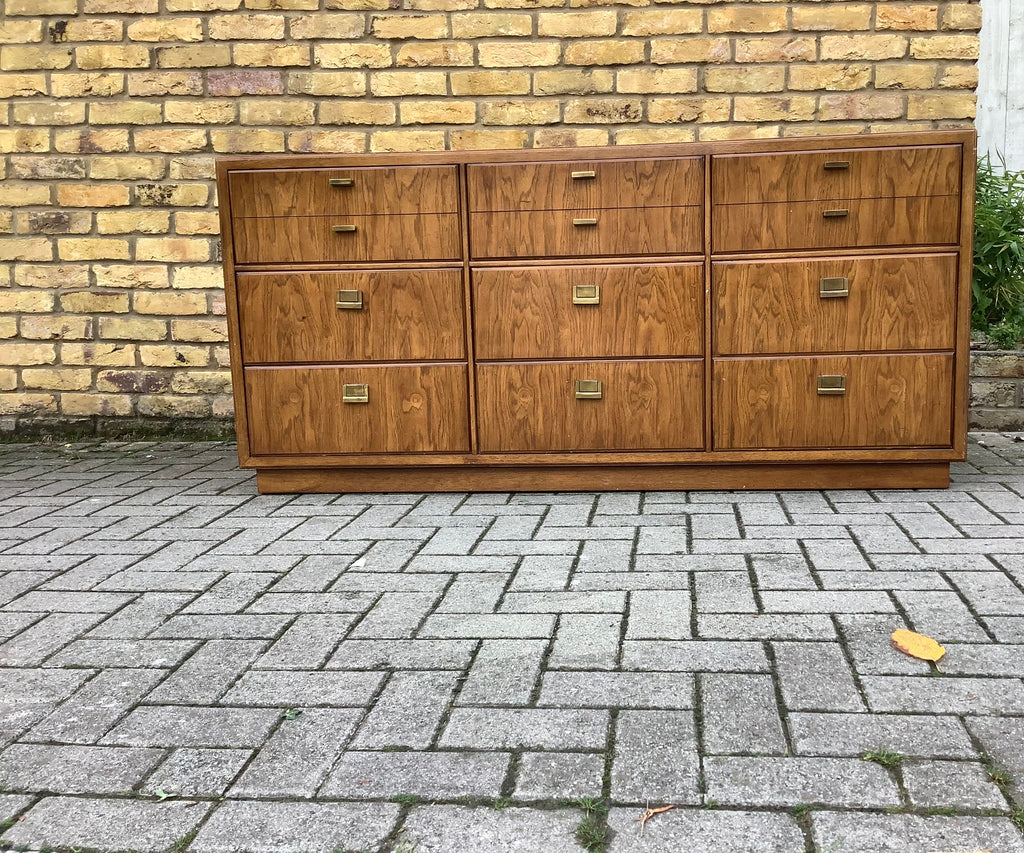 MCM Vintage Dresser Campaign Style Consensus by Drexel