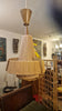 Sisal jute cord rope 1960s German Hanging lamp