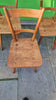 Set of 4 dining chairs by Adolf Schneck
