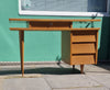 1950s Oak  French writing desk