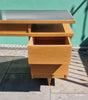 1950s Oak  French writing desk