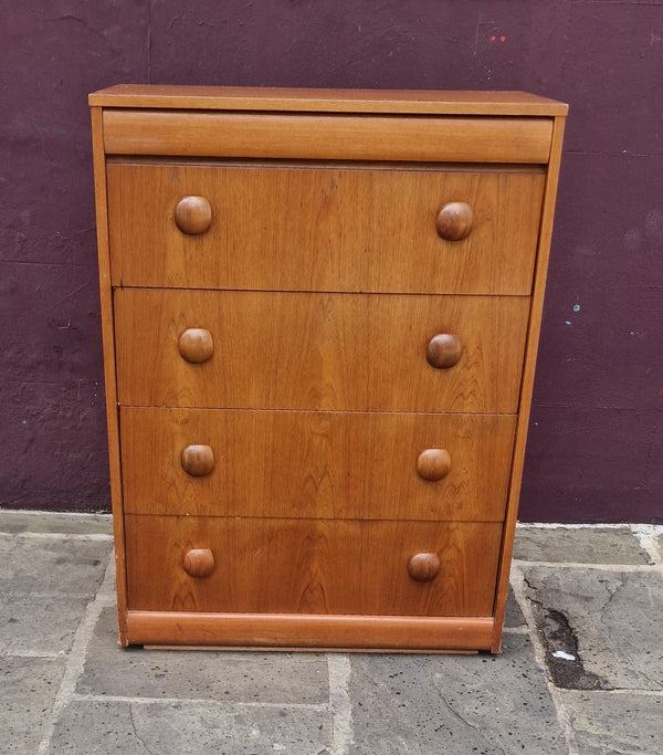 1960s Elliot Of Newbury chest of drawers,