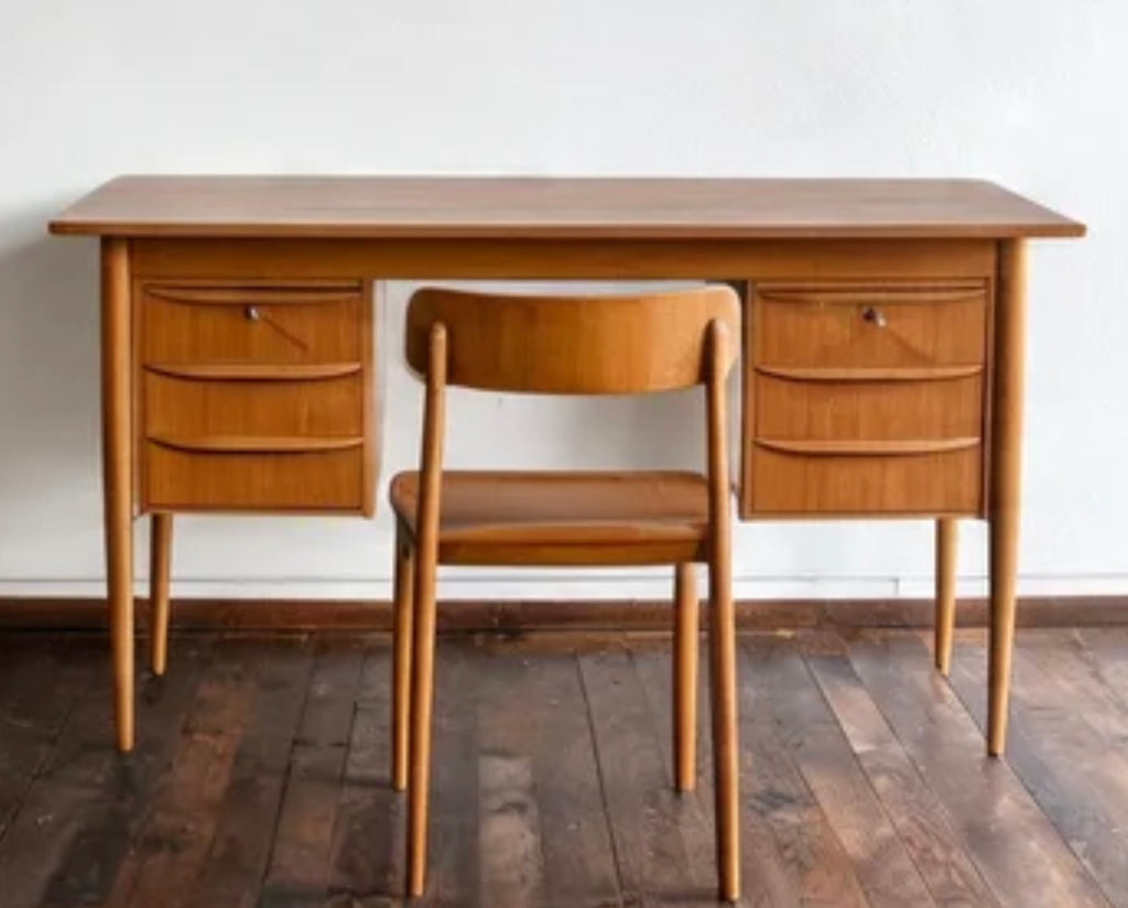 1960s Danish office Desk by Gunnar Nielsen