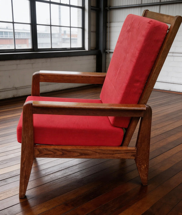 1950s French armchair attributed Pierre Guariche