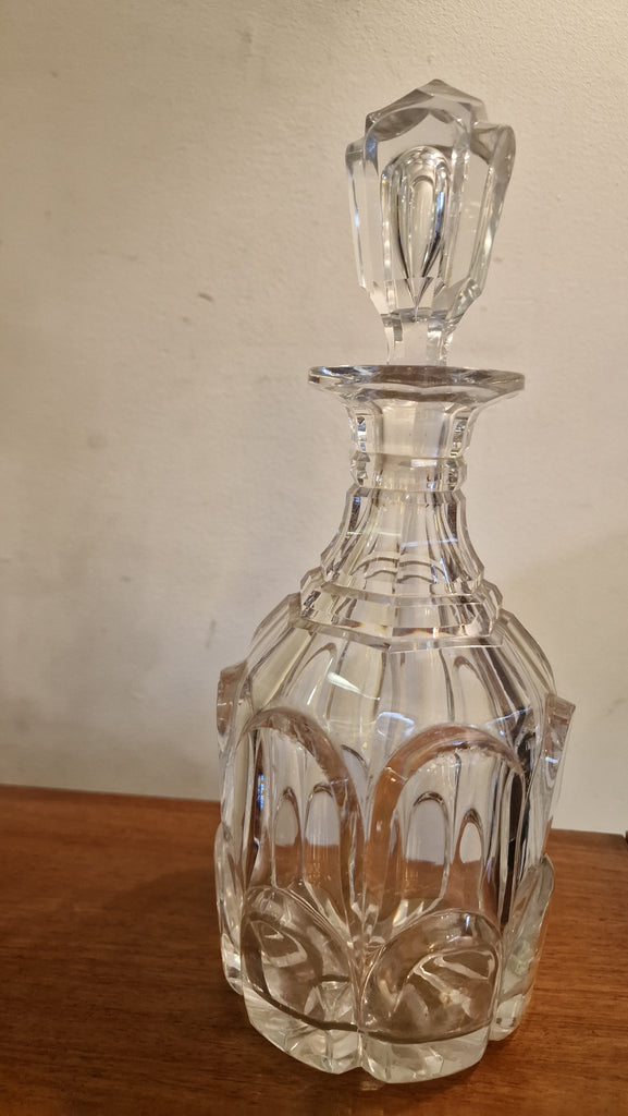 Vintage Cut Glass Decanter