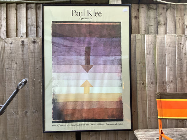 Vintage Paul Klee poster