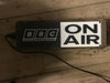 On Air BBC Upcycled Lamp