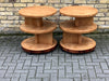 A Pair of Deco side tables
