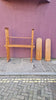 1970’s  Brutalist Adjustable  Dutch bookcase