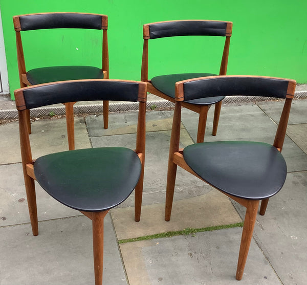 1960's Danish table and chairs by Hans Olsen
