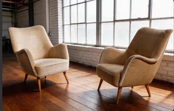 1950s Danish armchairs
