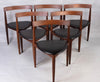 1960s Set of 6 Frem Rouji chairs