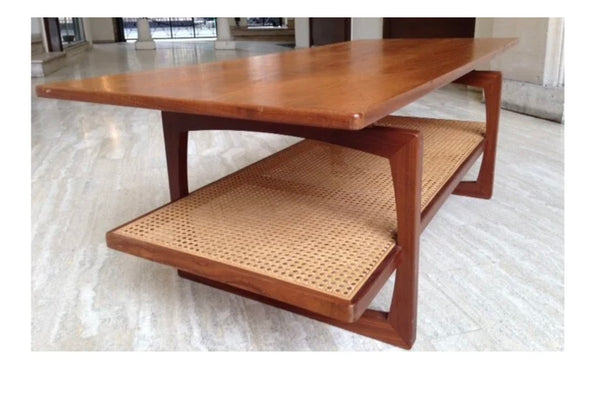 Rare 1970’s Long John coffee table by Gplan
