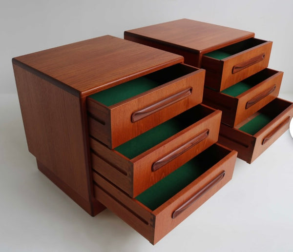 Pair Teak Chest of Drawers From G-Plan Fresco, 1960s