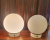 Vintage pair of space age table lamps by National (Panasonic)Cc 1970s