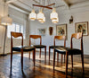 4x 1960s French dining chairs