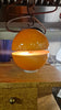 Orange Globe Table Lamp by Andrea Monica