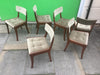 A Set of 6 Mid Century Dining Chairs by Vanson for Heals