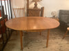 1960’s Circular Extending Dining Table in Teak by McIntosh