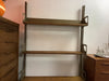 Vintage French Industrial adjustable shelving