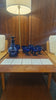 Edwardian Bristol Blue glass-rummers with Decanter