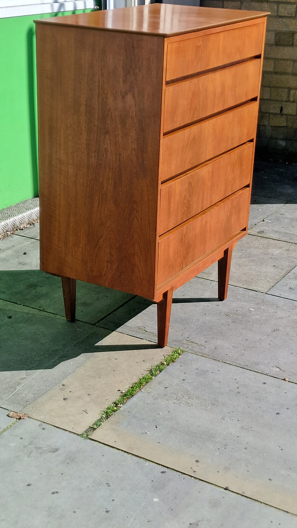 1960s minimal design chest  draws