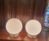 Vintage pair of space age table lamps by National (Panasonic)Cc 1970s