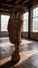 Vintage Senufo Carved wooden Bird