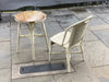 Rare Dryad and Angraves Belvoir cane table and chair