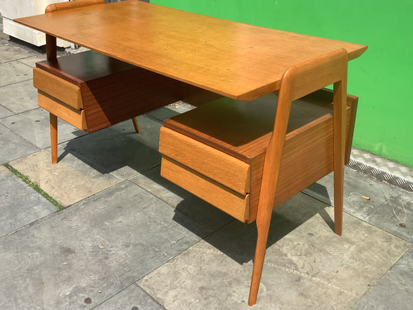 1960's Italian desk by Vittorio Dassi.  SOLD