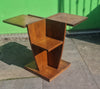 1930s Deco  French oak side table
