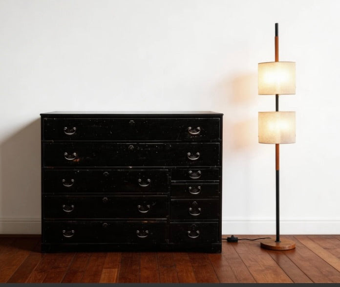 Japanese Tansu Chest Of Drawers, Circa 1890