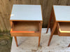 1970s Pair of bedside tables by Remploy