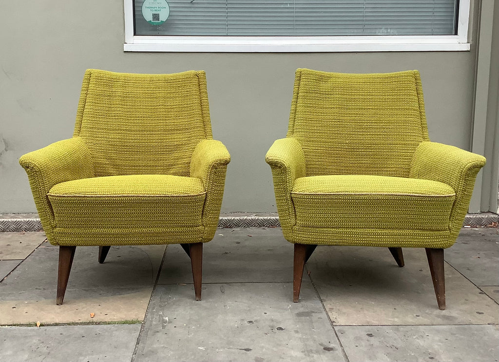 1950s Pair of German armchairs