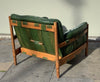 1970s German leather armchairs