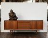 VINTAGE TEAK SCANDINAVIAN  SIDEBOARD  1960S
