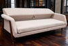 1950s reupholstered Scandinavian Daybed sofa