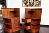A Pair of French ArtDeco bedside cabinets