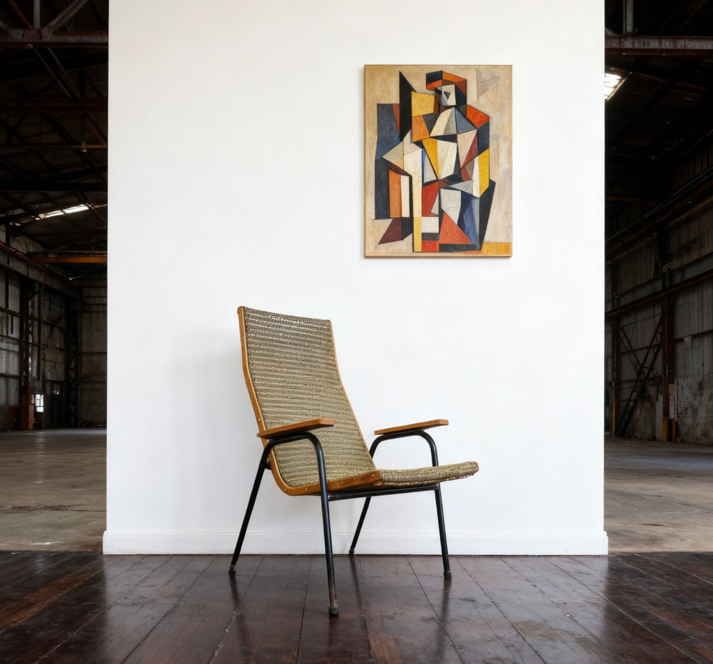 LOUNGE CHAIR BY GEOFFREY LUSTY FOR LLOYD LOOM, 1960S