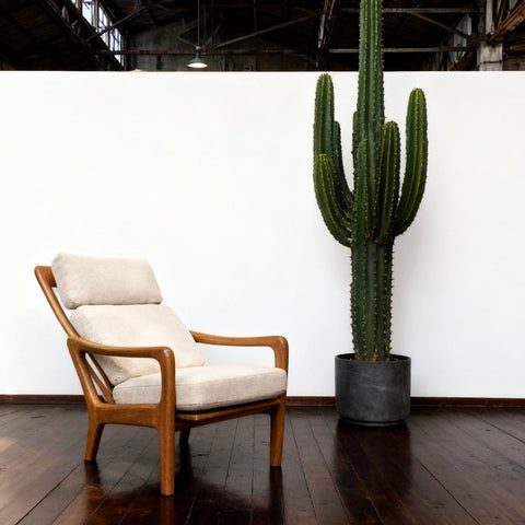 Danish Design classic recliner chair by Jens-Jull Kristensen for JK Denmark