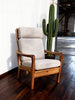 Danish Design classic recliner chair by Jens-Jull Kristensen for JK Denmark