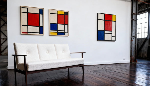 1960's Scandinavian 3 seater sofa