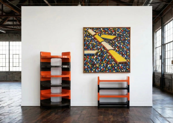 Vardani Design stacking shelf unit, Italy 1970s.