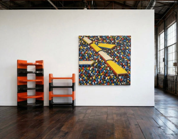 Vardani Design stacking shelf unit, Italy 1970s.