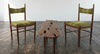 A pair of 1960s Teak dinning designed by H. Vestervig Eriksen for Brdr. Tromborg,