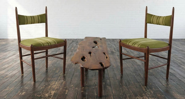 A pair of 1960s Teak dinning designed by H. Vestervig Eriksen for Brdr. Tromborg,