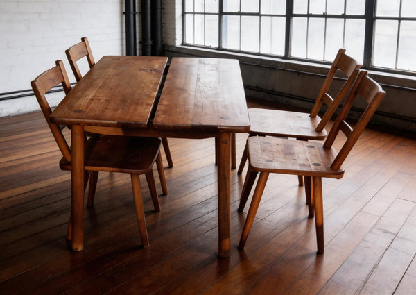 Dining table attributed to designer pierre gautier delaye, 1950s.