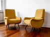 1950s Marco Zanuso Lady chairs armchairs