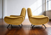 1950s Marco Zanuso Lady chairs armchairs