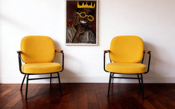 1950's Pair of armchairs attributed to W H Gispen Kembo